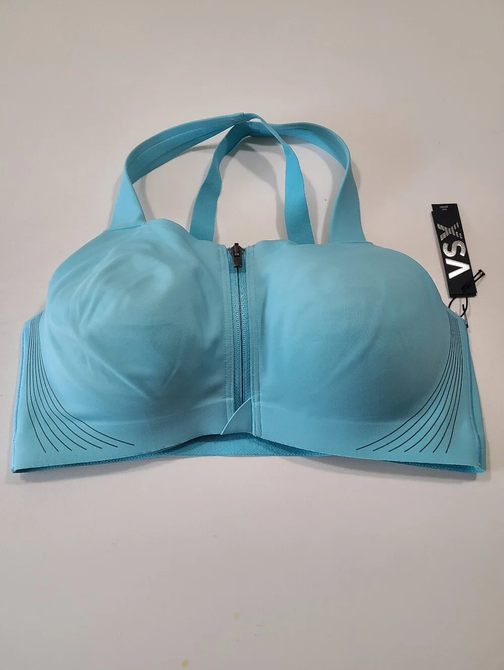 NWT Victoria's Secret VSX Knockout 2.0 Front Close High Support Sports Bra 34D
